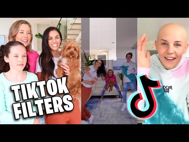 TRYING NEW TIKTOK FILTERS!! Which Team Does It Best? The Empire Family