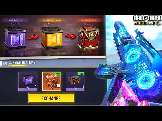 How Fast To Unlock Mythic AK117? | Secret Cache Epic To Mythic Crates | COD Mobile | CODM