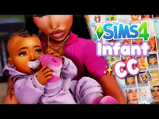 FINALLY..  INFANT CC FINDS SHOWCASE + LINKS || Sims 4