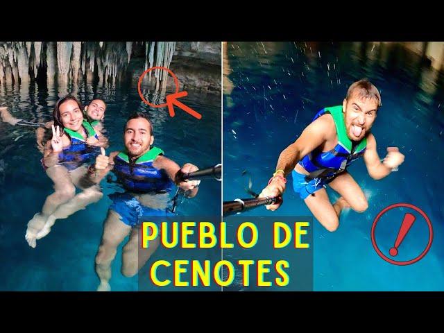 ATRAPADOS en PUEBLO DE YUCATÁN (HOMÚN) CENOTES Restaurante Santa Barbara