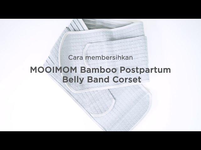 Langkah Mudah Membersihkan MOOIMOM Bamboo Postpartum Corset