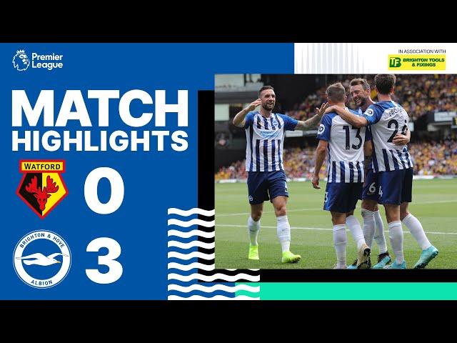 Watford 0 Brighton & Hove Albion 3