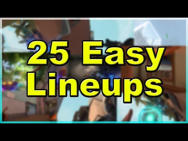 25 ESSENTIAL VALORANT LINEUPS [All Maps and All Agents]