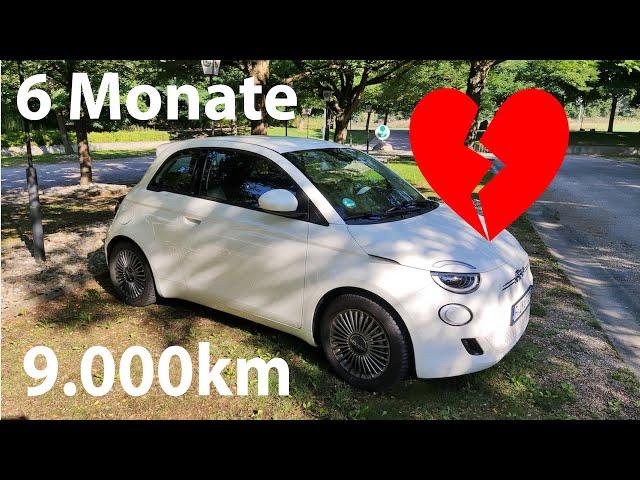 Fiat 500e  - Fazit nach 6 Monaten und 9000 km