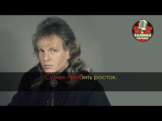 Калинка караоке " Замыкая круг ", Крис Кельми. Караоке, минус, тон-1