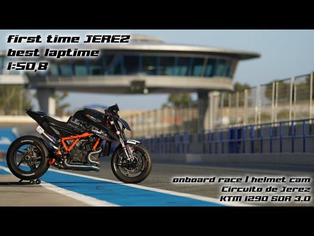 First time Jerez / race 1 / KTM 1290 Superduke R