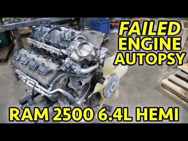 2015 Ram 2500 6.4L Hemi Engine Teardown. THIS IS WHY Replacement/Rebuilding Is REQUIRED! (Hemi Tick)