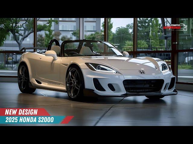 The Legend Reborn: 2025 Honda S2000 is BACK! - First Look and Review