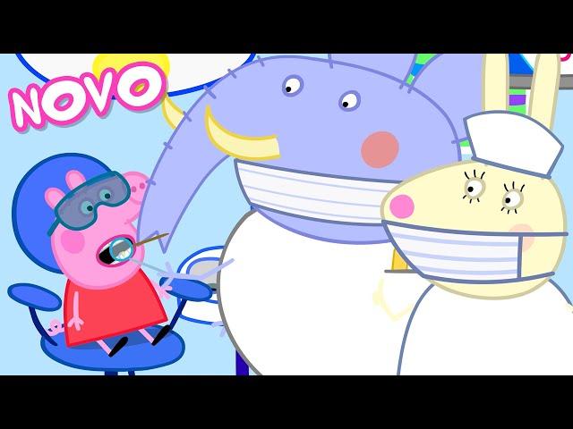 Peppa Pig Português Brasil | Dor de Dente | NOVO Contos da Peppa Pig