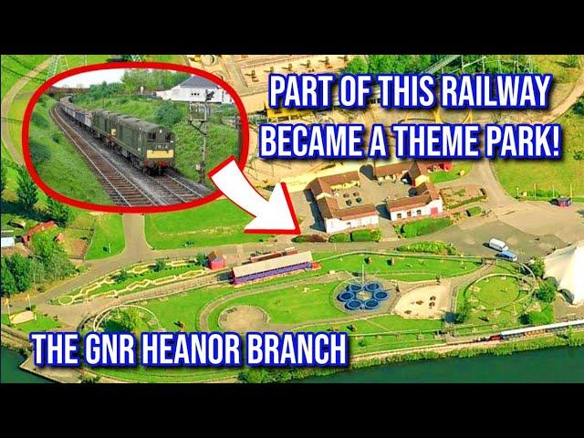 A Part of this Disused Railway Became a Theme Park - The Heanor Branch    #derbyshire #railway