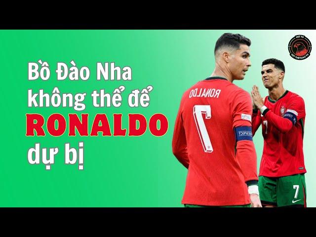 Bồ Đào Nha không thể để Ronaldo dự bị #ronaldo #euro2024