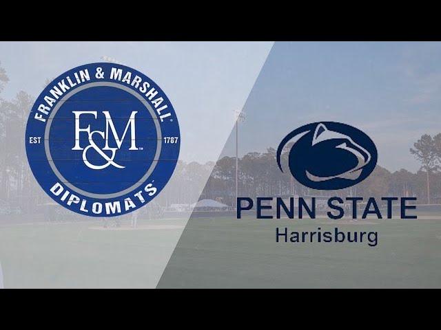 Baseball: Penn State Harrisburg vs Franklin & Marshall