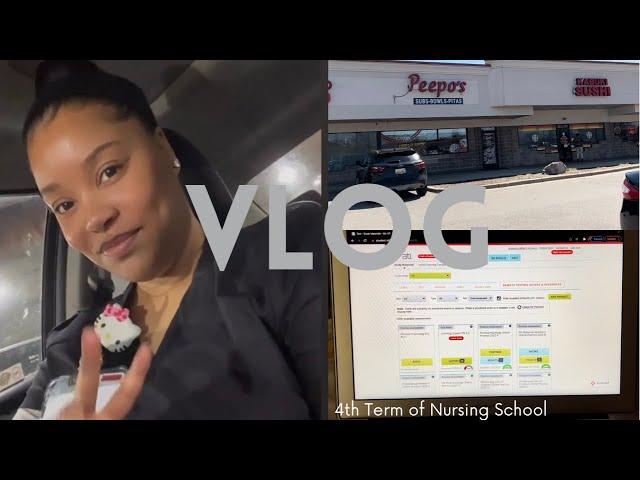 Vlog |4th & Final Term Of Nursing School Start Up