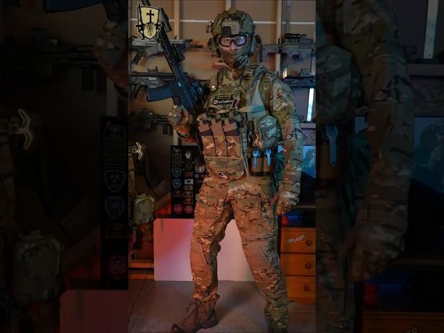 My Most Expensive Loadout  #airsoft #asmr #loadout #milsim #multicam