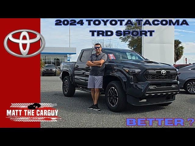 All new 2024 Toyota Tacoma TRD Sport: Detailed Review & Test Drive, Surpassing Expectations?