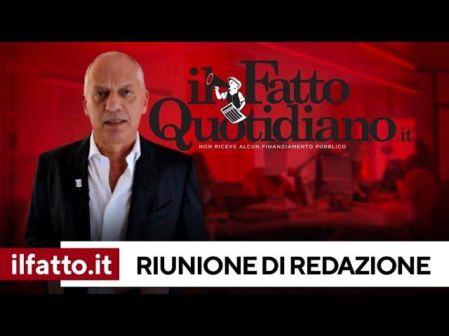 La riunione di redazione di giovedì 25 luglio