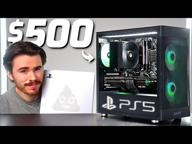 PS5 or Build a PC?  BEST $500 Gaming PC Build Guide 2025