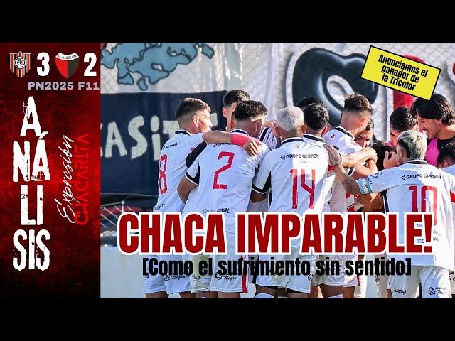 CHACARITA REACCIÓN - CHACA IMPARABLE!  - ANÁLISIS TRAS EL 3 - 2 con COLON - PN25 F11