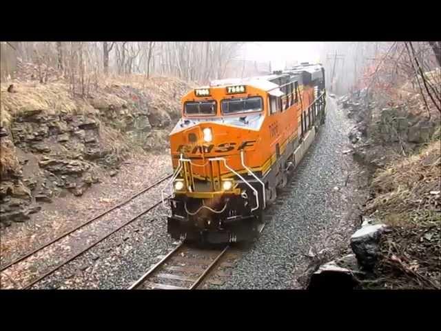 NS Train 13T's Epic Struggle Uphill at 0.4 MPH!