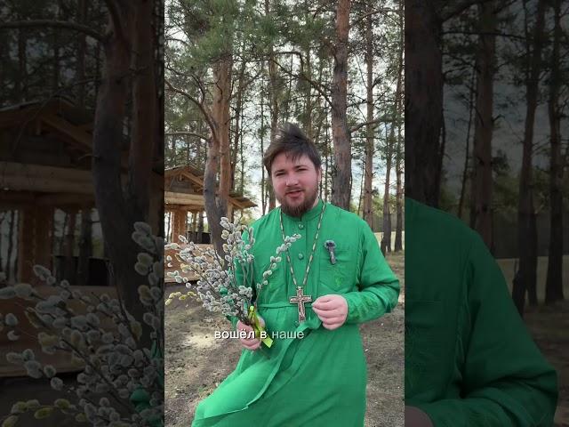 С вербным воскресеньем))