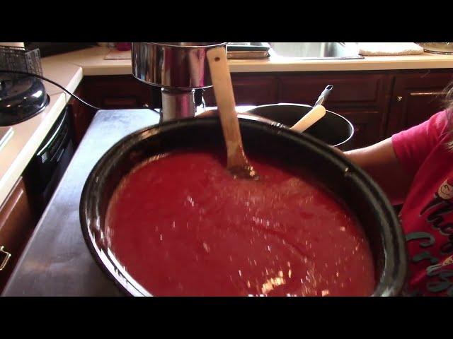 How To Can Basic Tomato Sauce