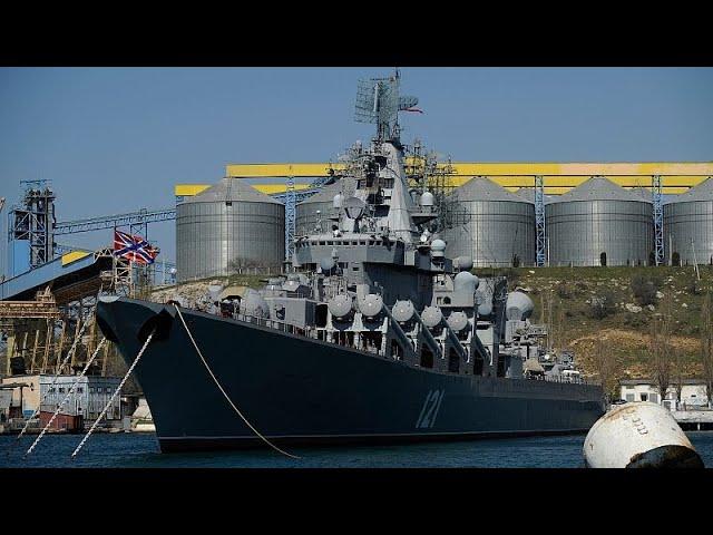 Ukraine bombards Russian Black Sea navy HQ in occupied Crimea