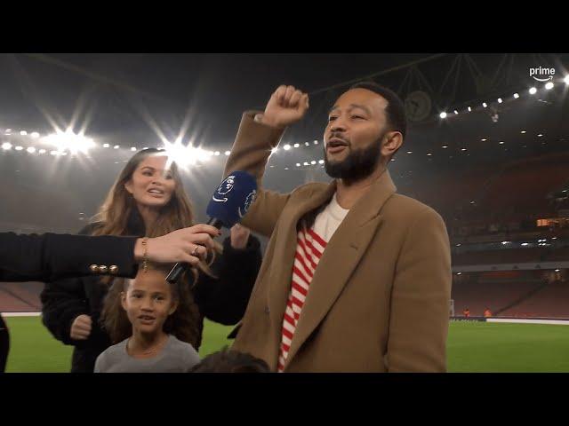 John Legend sings North London Forever! 