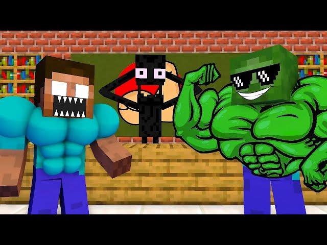 Monster School : WHO IS THE STRONGEST MONSTERS 2 - Minecraft Animation