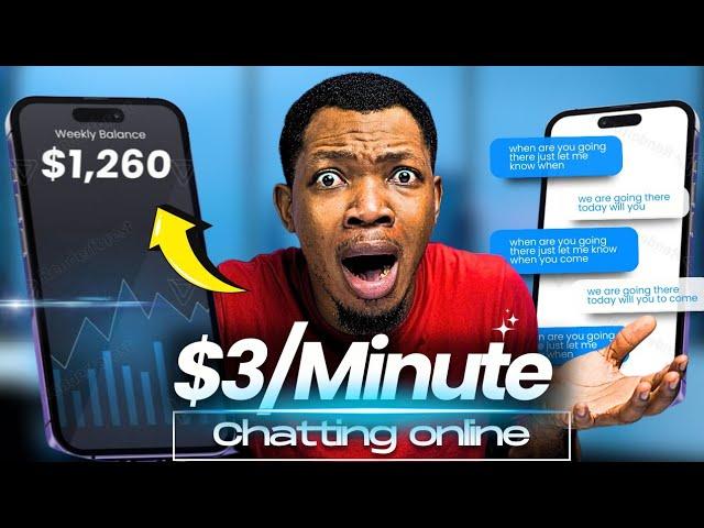 Earn $3 Every Minute Chatting With People Online | Chat and Get Paid Secret Website