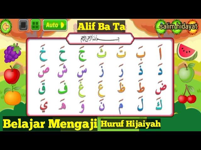 Belajar Mengaji Alif Ba Ta Mengenal Huruf Hijaiyah Belajar Iqro