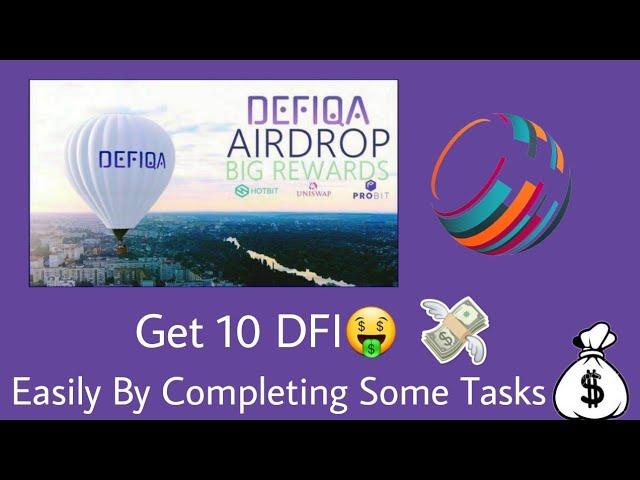 Get 10 DFI FreeEasily By Completing Some Tasks