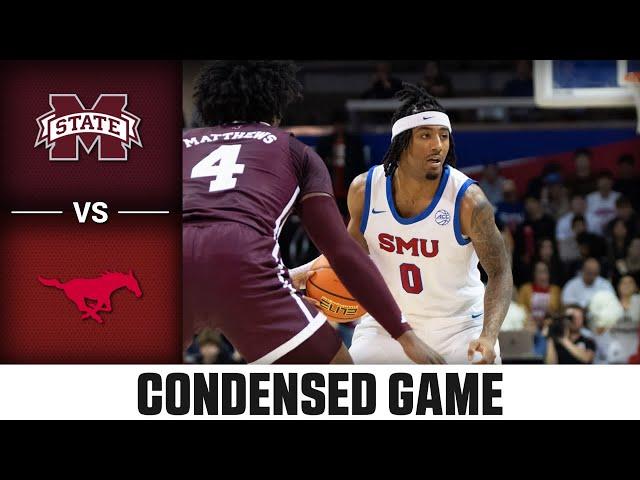 Mississippi State vs. SMU Condensed Game | 2024-25 ACC Men's Basketball