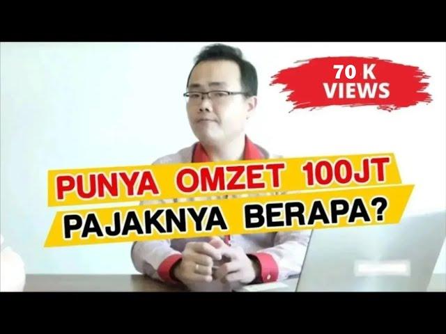 UMKM Omzet 100juta Per Bulan, Bayar Pajak Berapa?