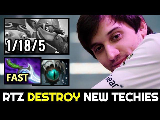 ARTEEZY No Mercy Destroy NEW Techies — 7.31 First Game Dota 2