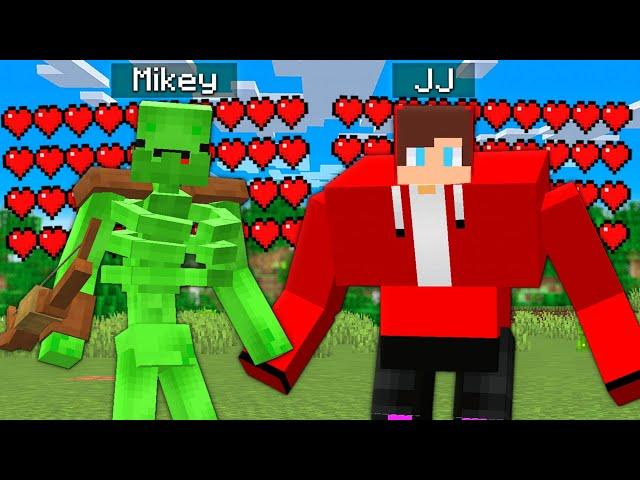 JJ and Mikey Became SKELETON And ZOMBIE MUTANT - in Minecraft Funny Challenge Maizen Mizen JJ Mikey