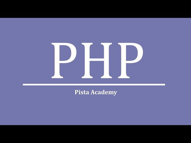 آموزش PHP - جلسه چهل و هفت