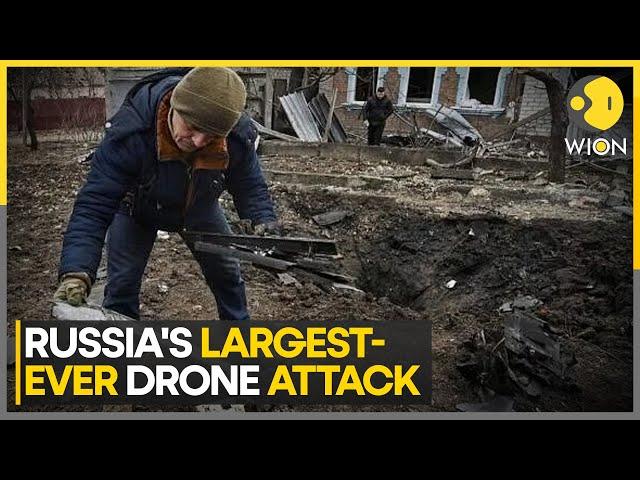 Russia-Ukraine War: Russia Launches Largest-ever Drone Attack | World News | WION