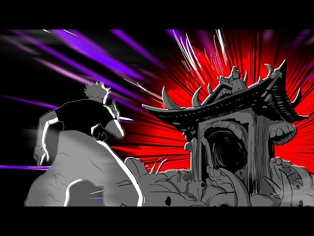 Gojo vs sukuna - Domain clash