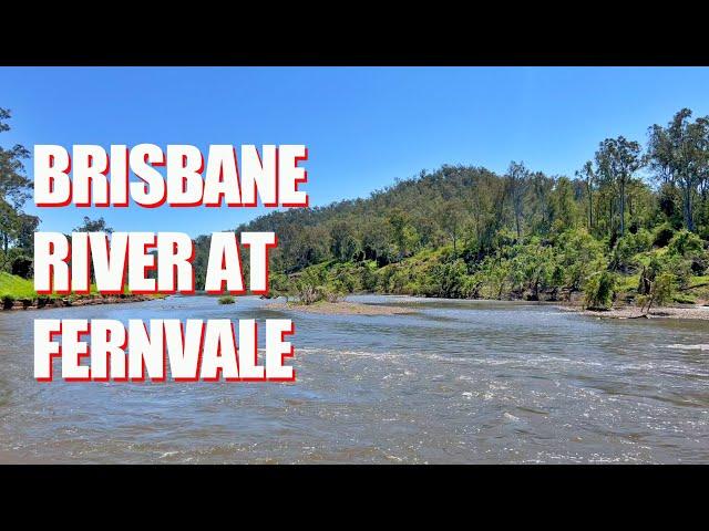 Brisbane River at Fernvale in 4K