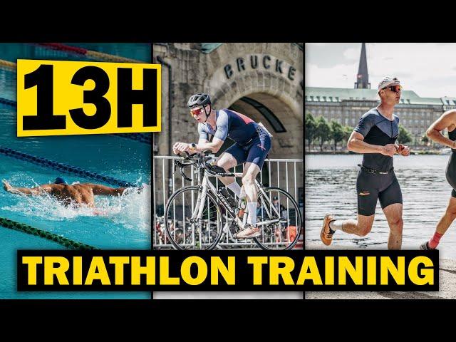 Ein Woche Triathlon Training. (13h) | Mein erster Triathlon