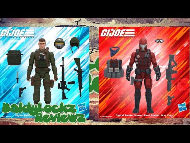 G.I. Joe Classified GRUNT and CRIMSON VIPER Revealed for Yo Joe June