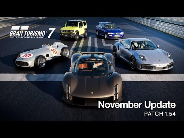 Gran turismo 7 | November 2024 Update Patch 1.54 Five Cars & New Wheels [4K]