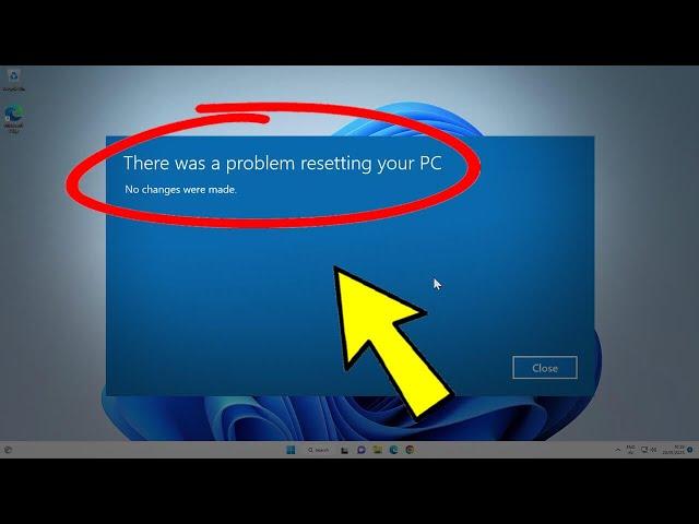 Fix There was a problem resetting your pc no changes were made in Windows 11 / 10 | Solve CANT RESET