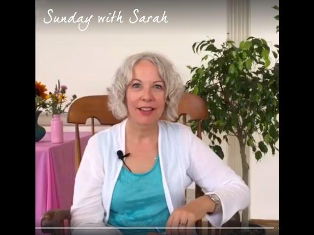 Sunday with Sarah: LIVE!