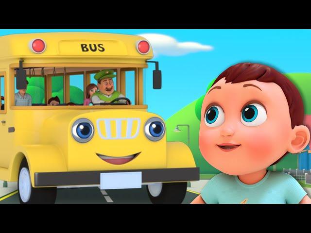 Wheels On The Bus  + More 3D Nursery Rhymes For Kids