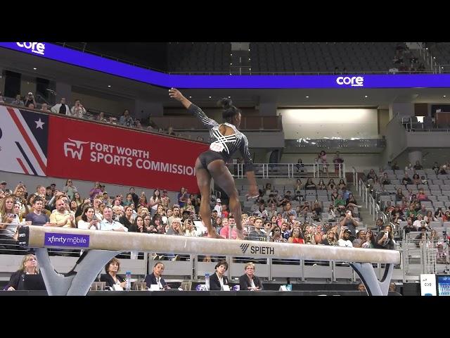 Simone Biles  - Balance Beam -  2024 Xfinity U.S. Championships -  Senior Women Session 2 Day 1