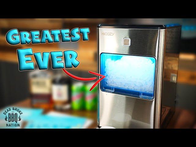 Greatest Countertop Ice Maker | HiCOZY Nugget Ice Maker 55 lbs Of Ice A Day!!!