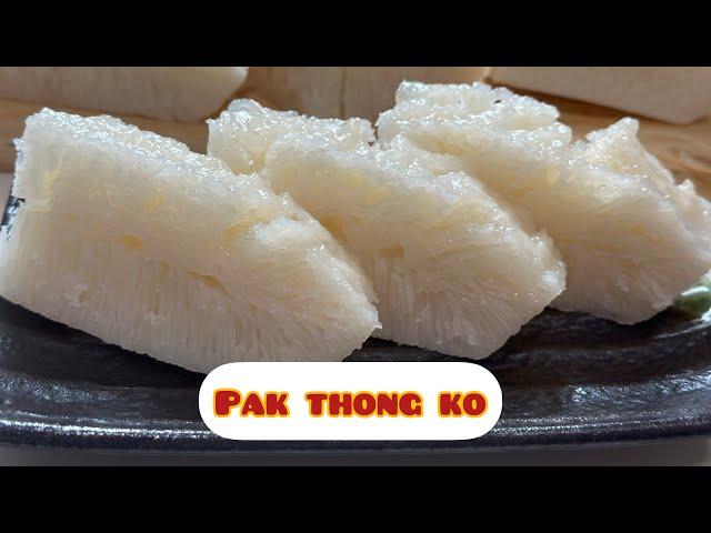 Kue apem  hongkong menul berserat || pak thong ko || steamed rice cake recipe