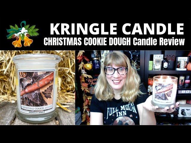 KRINGLE CANDLE CHRISTMAS COOKIE DOUGH Candle Review