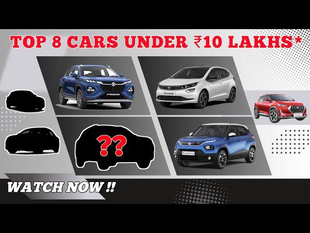 Top 8 Best Budget Cars Under 10 LakhBest Cars Under 10 lakhs In India 2024